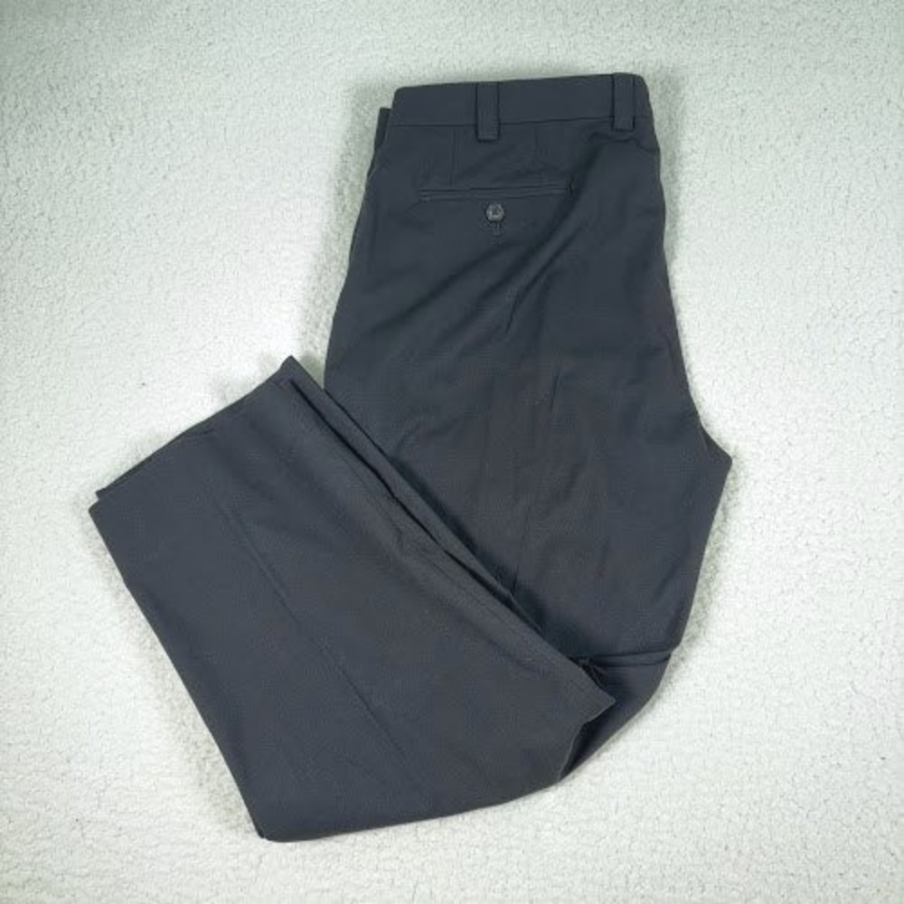 Lauren Ralph Lauren Dress Pants Men Size 44x32 Fits 39X26 Black Total Comfort
